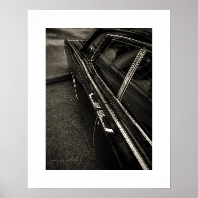 Póster vintage de Lincoln Continental (Frente)
