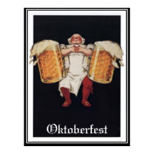 Póster vintage de Oktoberfest