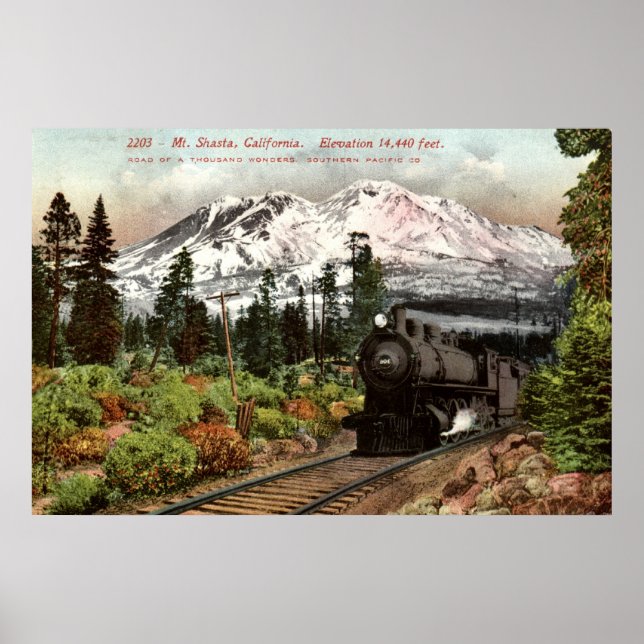 Póster Vintage de Southern Pacific (Frente)