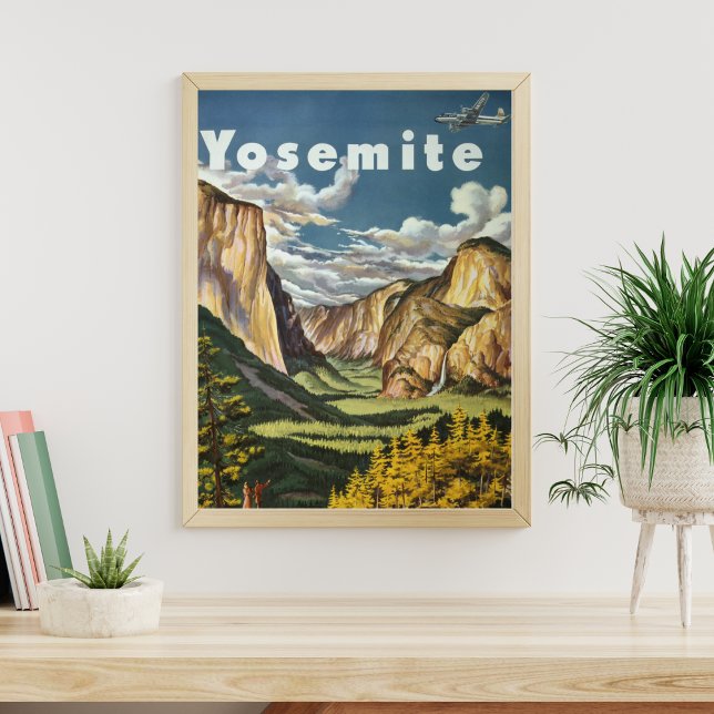 Póster vintage de Yosemite, Viaje (Subido por el creador)