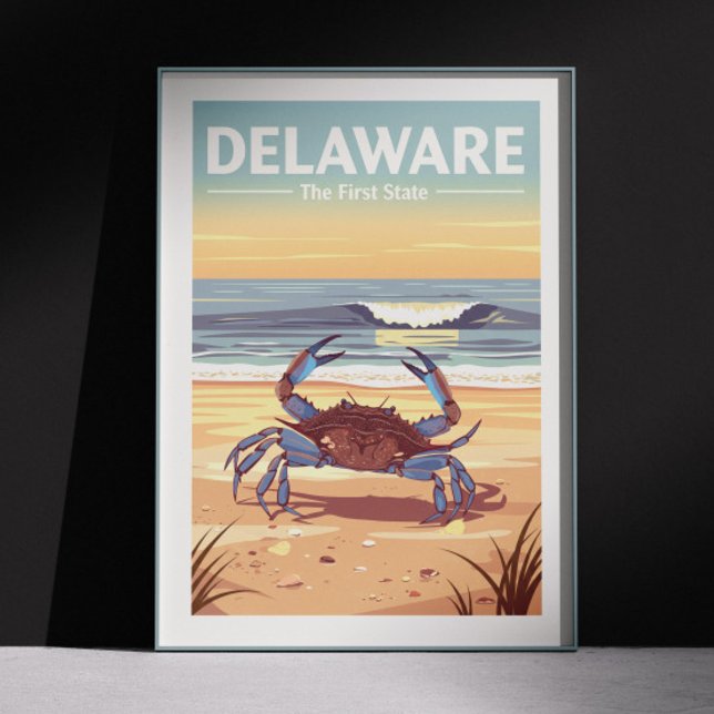 Póster Vintage Delaware (Subido por el creador)