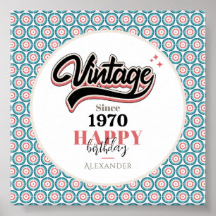 Póster Vintage desde 1970
