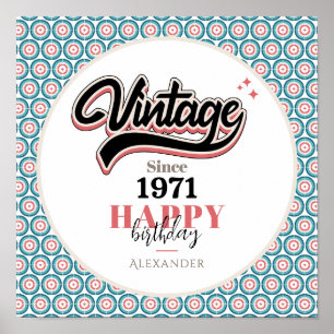 Póster Vintage desde 1971