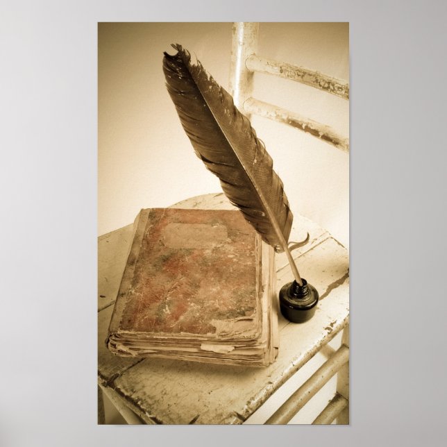 Póster Vintage Desk (Frente)