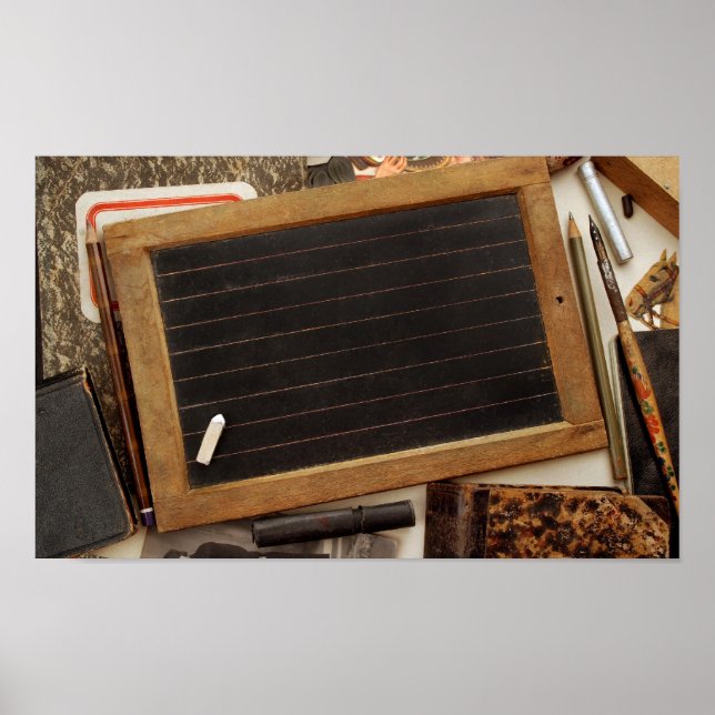 Póster Vintage Desk (Frente)