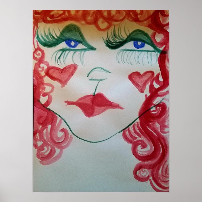 Póster Vintage Doll Vibes (Frente)