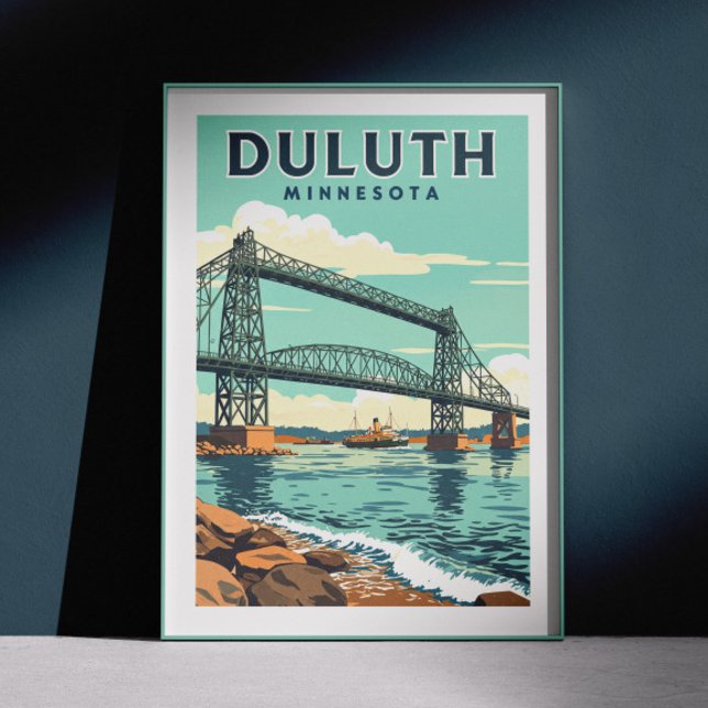 Póster Vintage Duluth Minnesota (Subido por el creador)