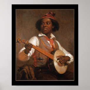 Póster Vintage El Tocador de Banjo