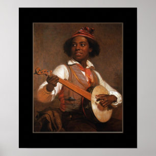 Póster Vintage El Tocador de Banjo 2