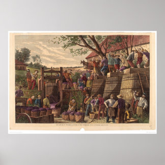 Póster Vintage en California (0604A)