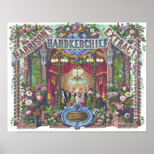 Póster Vintage  Extracts Ad Poster