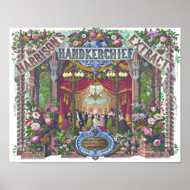 Póster Vintage  Extracts Ad Poster (Frente)