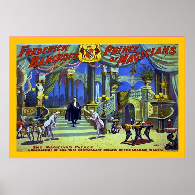 Póster Vintage Frederick Bancroft (Frente)