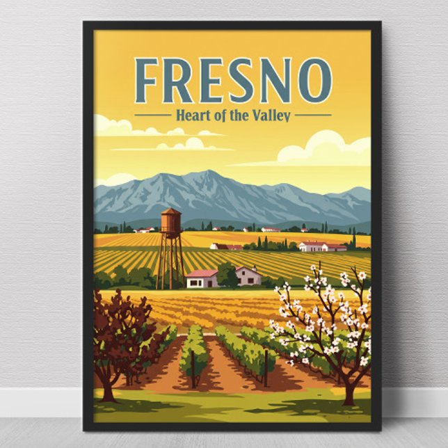 Póster Vintage Fresno (Subido por el creador)