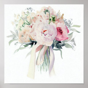 Póster Vintage Glam, Attendants Bouquet (D)