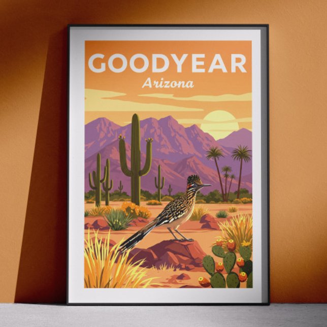 Póster Vintage Goodyear Arizona (Subido por el creador)