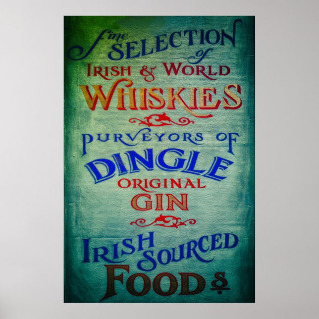 Póster Vintage Graffiti (Frente)