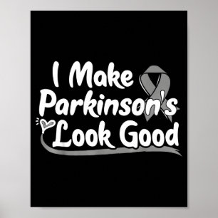 Póster Vintage Hago que el Parkinson Parezca Bueno Con Co