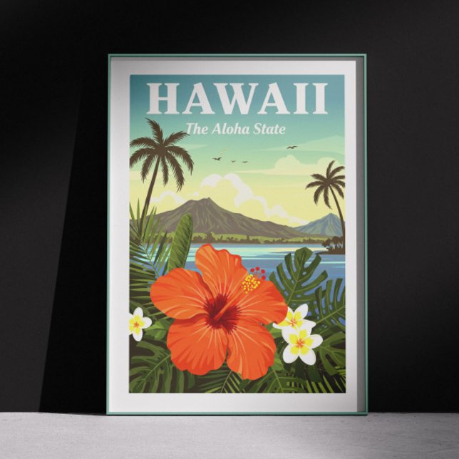 Póster Vintage Hawaii (Subido por el creador)