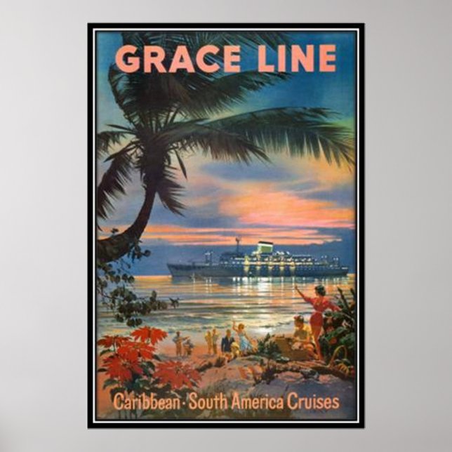 Póster Vintage Hawaii, EEUU - (Frente)