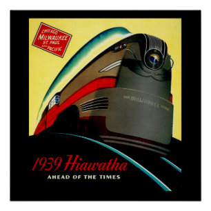 Póster Vintage Hiawatha