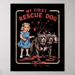 Póster Vintage Horror Movie Lover Retro Halloween Shirt
