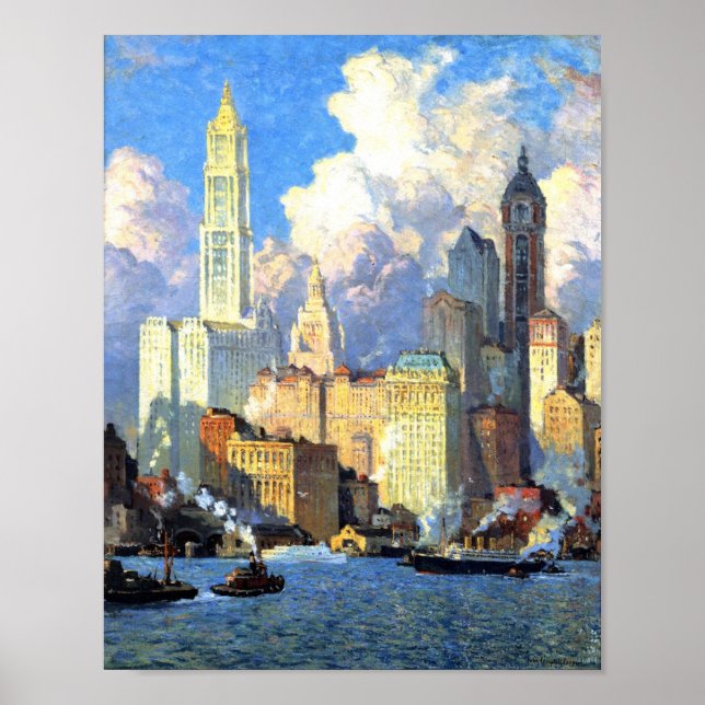 Póster Vintage Hudson (Frente)