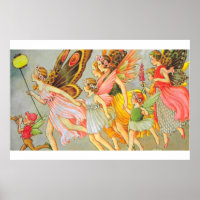 Vintage Illustrations of Fairies