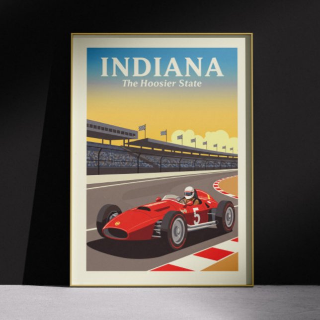 Póster Vintage Indiana (Subido por el creador)