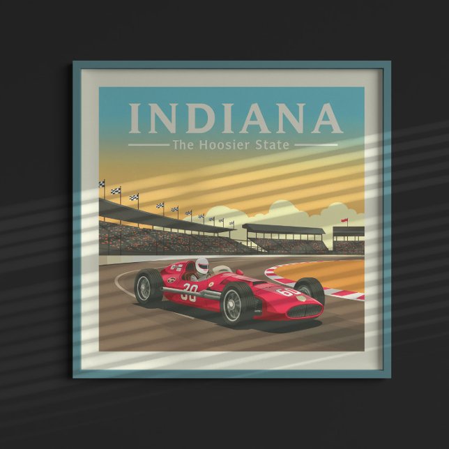 Póster Vintage Indiana (Subido por el creador)