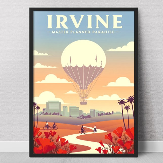 Póster Vintage Irvine California (Subido por el creador)