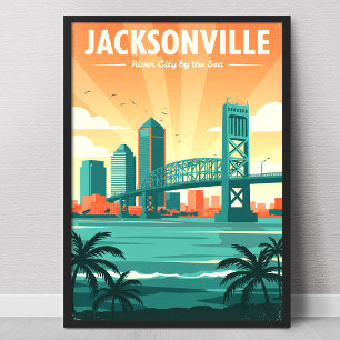Póster Vintage Jacksonville