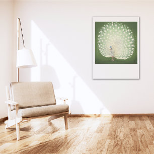 Póster Vintage Japanese Fine Art   Peacock