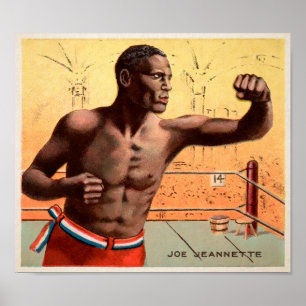 Póster Vintage Joe Jeanette Poster