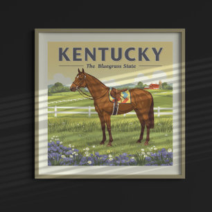 Póster Vintage Kentucky