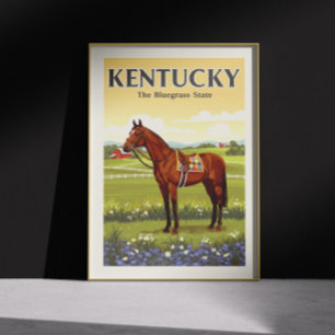 Póster Vintage Kentucky