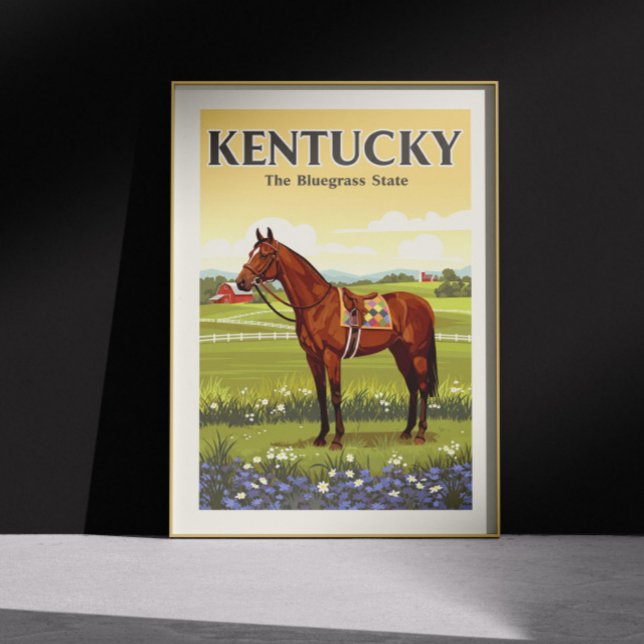 Póster Vintage Kentucky (Subido por el creador)