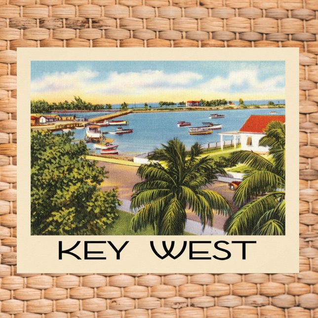 Póster Vintage Key West Florida (Subido por el creador)