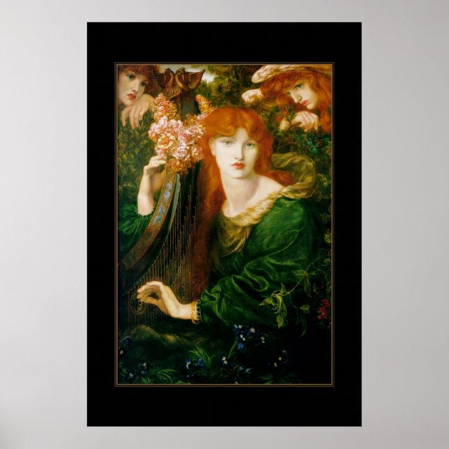 Póster Vintage La Ghirlandata - 1871-1874 (Frente)