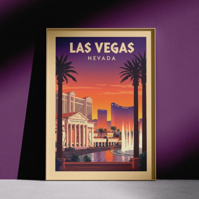 Póster Vintage Las Vegas Nevada (Subido por el creador)