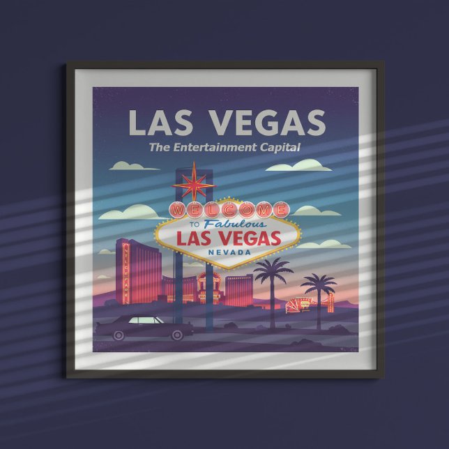 Póster Vintage Las Vegas Nevada (Subido por el creador)