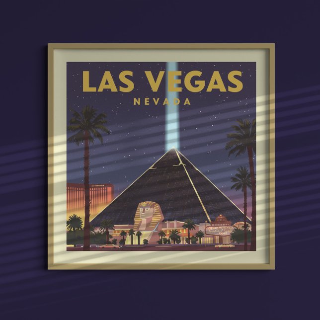 Póster Vintage Las Vegas Nevada (Subido por el creador)