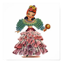 Vintage Latin Dancer