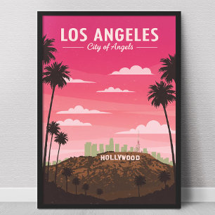 Póster Vintage Los Angeles