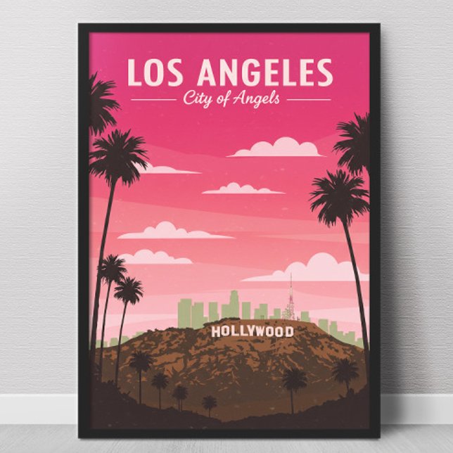 Póster Vintage Los Angeles (Subido por el creador)