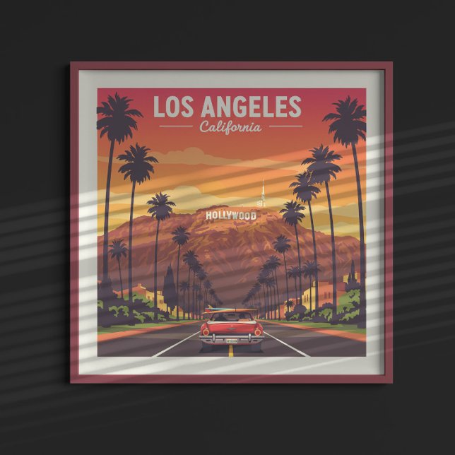 Póster Vintage Los Angeles California (Subido por el creador)