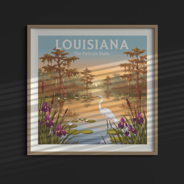 Póster Vintage Louisiana (Subido por el creador)