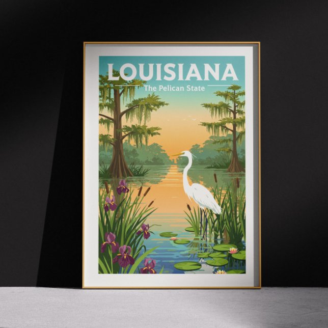 Póster Vintage Louisiana (Subido por el creador)