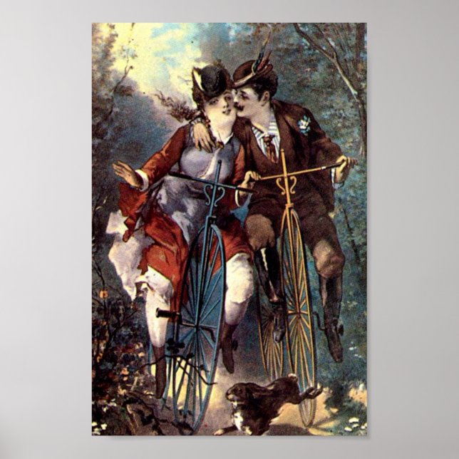 Póster Vintage Lovers (Frente)