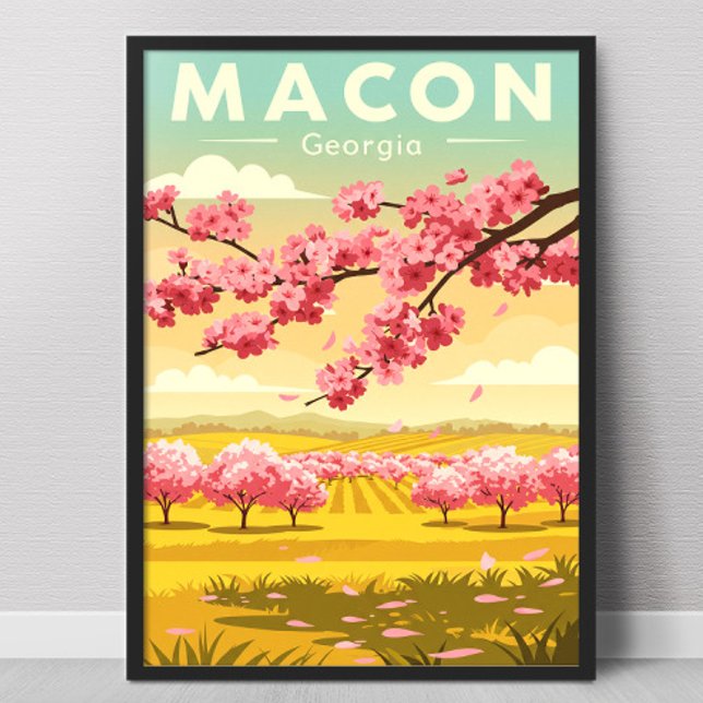 Póster Vintage Macon Georgia (Subido por el creador)